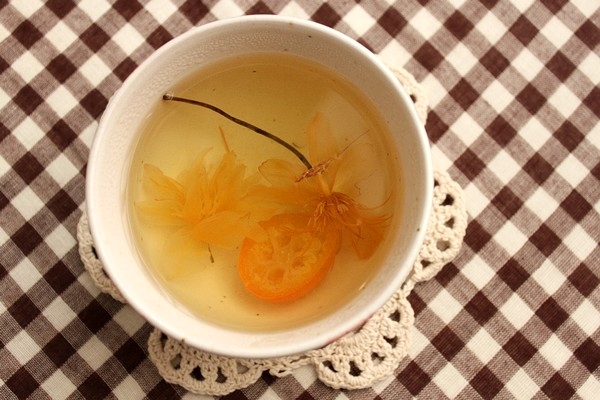 金桔桂花茶