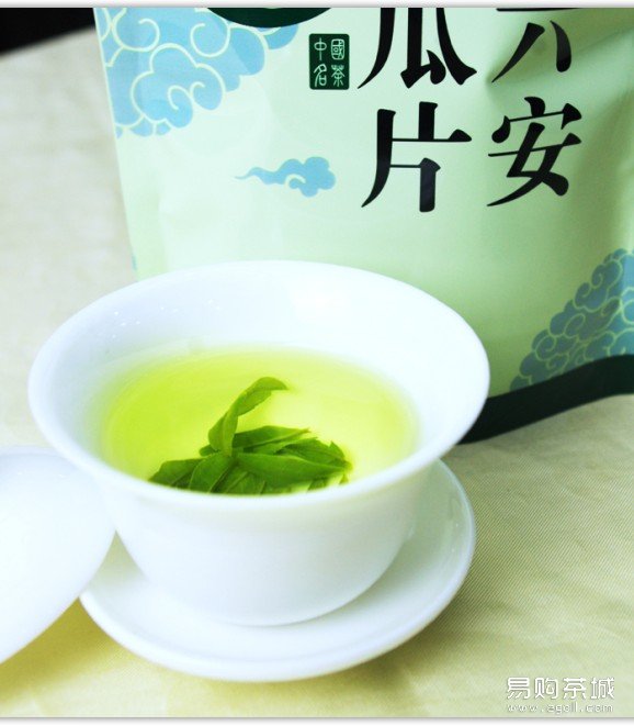 六安瓜片是绿茶就有绿茶茶汤的鹅黄色